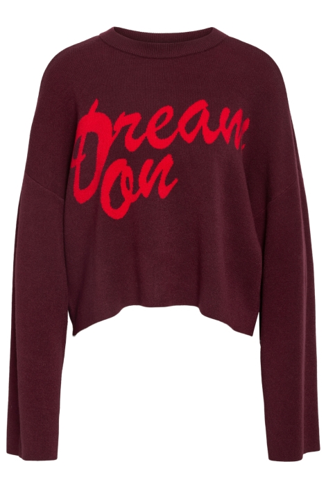 Noisy may nmshyla l/s o-neck knit fwd dd